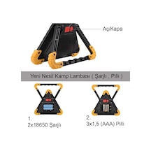 Profesyonel Kamp - Araba Lambası Bigem Bm-610 Asorti