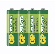 GP Greencell 15G-2S4 R6 Shrink AA Kalem Pil 4'lü