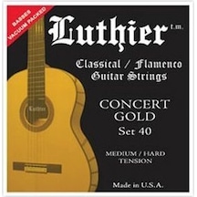 Luthier Medium/Hard Concert Gold Klasik Gitar Teli