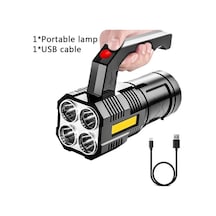 El Feneri Usb Şarjlı 5365 Çok Renkli