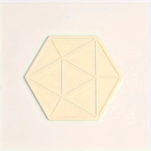 Topshop1 Beige Altıgen Yalıtımlı Paspas Yumuşak Kauçuk Kalınlaştırılmış Mutfak Dekoru