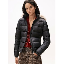 Tommy Jeans Kadın Mont-dw0dw18312 Siyah