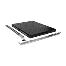 Lande 19 Ağır Hizmet Sabit Raf 800 Mm Derinlik Siyah
