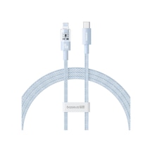 Baseus Cd Serisi Pd20w Usb-c / Type-c - 8 Pin Hızlı Şarj Veri Kablosu, Uzunluk: 1 M