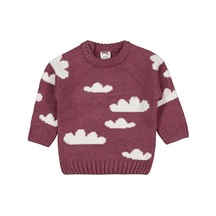 Civil Baby Cloud Örgü 6-18 Ay Kazak - Pembe Gülkurusu