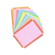 Meri Meri - Bright Fringed Paper Placemats - Renkli Saçaklı Kağıt Sofra Altlıkları - 12 Adet