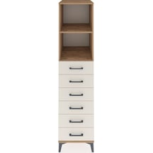 Kronos Dolap 2 Raflı 6 Çekmeceli 44x59x182 Çam-aytaşı Atlas Çam