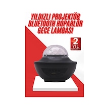 Lvsqvr Masa Ve Gece Lambası Renkli Projektör Işıklı Disko Topu Bluetooth Hoparlör Çok Renkli