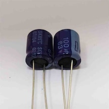 100mf 63v 10x12 Yageo Elko Kondansatör 77 Adet