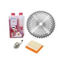 Kmtmak Motorlu Tırpan Fr-fs 450 480 Hava Filtresi Buji Elmas Daire Testere 2t Yağ
