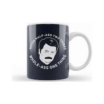 Parks And Rec Lesson Of The Swanson Kupa Bardak Porselen Karışık