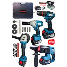 Catpower Kömürsüz Motor Akülü 4'lü Set: Güçlü Performans, Maksimu
