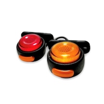 Neon Ledli Takoz Lamba 12-24 Volt Sarı-kırmızı 2 Adet
