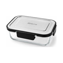 Home 640 Ml Cam Saklama Kabı, Kilitli Kapaklı, Fırın Ve Mikrodalga Uyumlu, Buzdolabı Ve Dondurucuya Uygun, Gıda Te Diğer