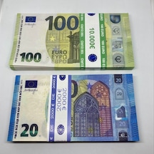 Aykar 200 Adet Geçersiz 20 Ve 100 Euro Düğün Para Dizi Film Tiktok Ve