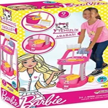 Dede Barbie Temizlik Arabası  01970
