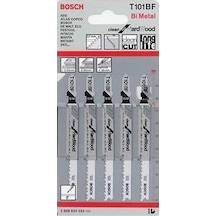 Bosch T 101 BF Clean For Hard Wood Dekupaj Testeresi Bıçağı 5'Li - 2608634234