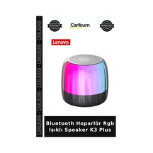 Premium Bluetooth Hoparlör Rgb Işıklı Speaker K3 Plus Müzik Cihaz Akustik