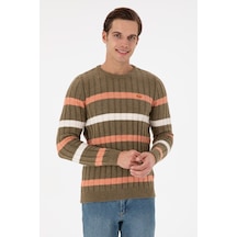 U.s. Polo Assn. Erkek Haki Kazak /triko 50293109-vr027 Haki