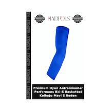 Premium Oyun Antrenmanlar Performans Bkl-s Basketbol Kolluğu Mavi S Beden
