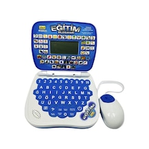 Gemril Mavi Eğitici Laptop 100 Fonksiyon Ekranlı Ingilizce Ve Türkçe Bilgisayar
