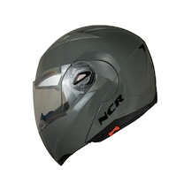 Ncr Çene Açılır Vizörlü Ece Belgeli Kask Nardo Gri