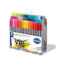 Staedtler Çift Uçlu Keçeli Kalem Seti 120 Renk 0.8 Mm - 3 Mm
