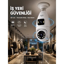 Wi-fi Çift Lens Ampul Kamera Akıllı Ev Güvenliği Mh-hs4715-7815