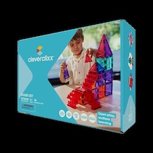 Cleverclixx Stairs Set Manyetik Bloklar, Intense 34 Parça