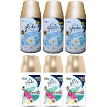 Glade Temizliğin Ferahlığı Yedek Sprey 3 x 269 ML + Tropikal Floral Yedek Sprey 3 x 269 ML