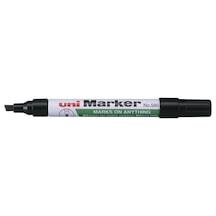 Uni Marker Kesik Uçlu Kalem Siyah