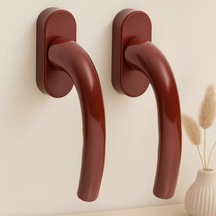 Pvc Pencere Kolu 2 Li Kahverengi