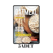 Dermal Superfood Yulaf Özlü Yüz Maskesi 5'li