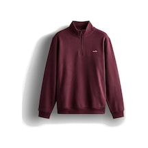 Ellesse 6wm1010-brd Erkek Fermuarlı Sweat Bordo
