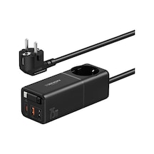 Xenon Smart Masaüstü Priz Hızlı Şarj İstasyonu 75w Gan 4000w Ac Dahili Usb-c Kablo 3 X Usb Pd Pps X6412