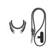 Ven-dens Vd-dcs02 Premium Usb-c Örgülü Şarj Kablosu 60w