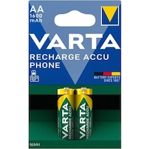 Varta T399 1.2v 1600 Mah Şarjlı Aa Kalem Pil 2'li Paket
