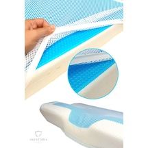 Visco Jel Yastık - 60x33x12/7 Cm P-007-153 Çok Renkli