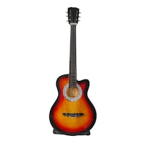 El Yapımı 1/4 Ölçek Minyatür Elektro Gitar Gibson J-45 Akustik Sb