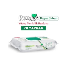 Easy Clean Beyaz Sabun Katkılı Yüzey Temizlik Havlusu 70 Yaprak – Yüksek Hijyen