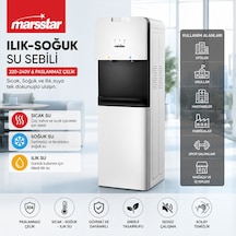 Su Sebili Sıcak - Soğuk - Ilık 220-240v - Paslanmaz Çelik Mswd-100