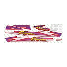 Yamaha Crypton Kırmızı Sticker Set 003