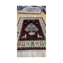 El Dokuma Afghan Halısı Çok Renkli