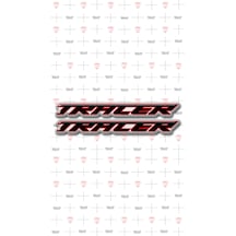 Yamaha Tracer 3D Damla Sticker Kırmızı