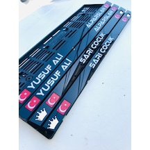 Plakalık 2 Adet, Pleksi Plakalık, Oto Plakalık, Plaka Altlığı 206049068