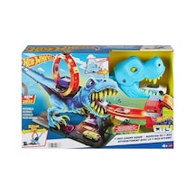 Hkx42 Hot Wheels Dinozor İle Mücadele Oyun Seti Çok Renkli
