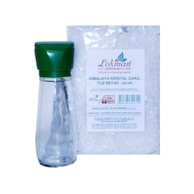 Lokman Tuz Karabiber Değirmeni Yeşil + Himalaya Çakıl Tuzu Beyaz 250 G