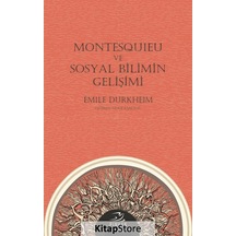 Montesquieu ve Sosyal Bilimin Gelişimi  - Emile Durkheim  - Pinhan Yayıncılık