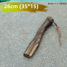 Yunboo 26 Cm Deri İpli Mini Bıçak Sapı - Kaliteli Yabani Meşe, Dayanıklı, Kompakt, Doğru Kullanim İçin Konforlu Tutuş Yunboo 26 Cm Deri İpli Mini Bıçak Sapı - Kaliteli Yabani Meşe, Dayanıklı, Kompakt, Doğru Kullanim İçin Konforlu Tutuş