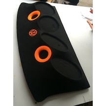 Volkwswagen Polo 4"lü Oval Hoparlör Pandizot Polyesterli 2 Portlu Kabartmalı